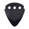 TeckPick Медиаторы 12шт, алюминий, черные, Dunlop, 467R.BLK