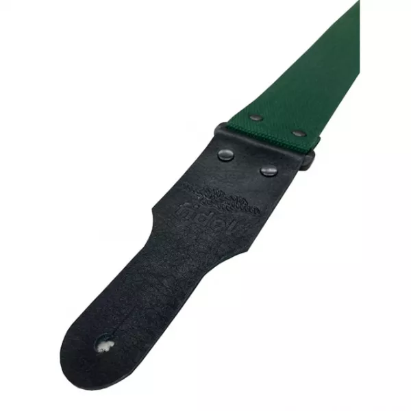 Cotton Ремень для гитары, хлопок, зеленый, Fidel, FL00061C  рис.2 
