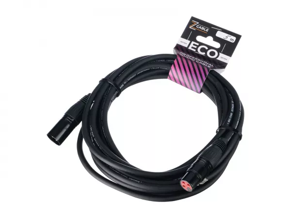 Кабель микрофонный 5м, ZZcable, E1-XLR-M-F-0500-0  рис.2 