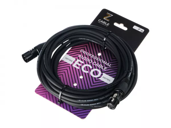 Кабель микрофонный 7м, ZZcable, E1-XLR-M-F-0700-0  рис.2 