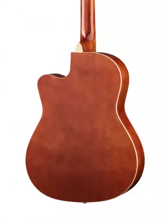 Акустическая гитара, с вырезом, санберст, Foix, FFG-3039-SB