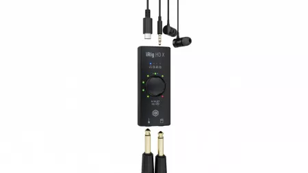 USB интерфейс, 24-бит / 96 кГц, IK Multimedia, iRig-HD-X