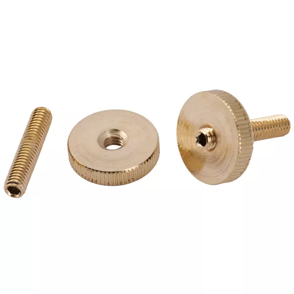 Опоры бриджа Tune-O-Matic ABR-1, 2шт, золото, Musiclily, MX2210GD-2  рис.2 