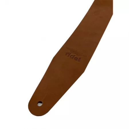 Leather Ремень для гитары, кожаный, орех, Fidel, FL50018L