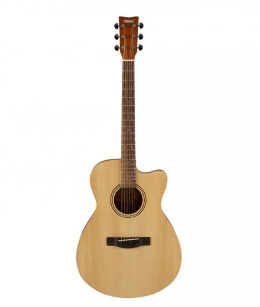 Гитара акустическая, с вырезом, цвет натуральный, Yamaha, FS400C-NS  рис.2 