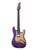 Электрогитара с встроенным процессором, фиолетовая, GTRS, S900-Standard-900-650-PPR
