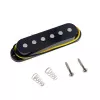 Звукосниматель сингл Strat, бридж(bridge), черный, Musiclily, M521