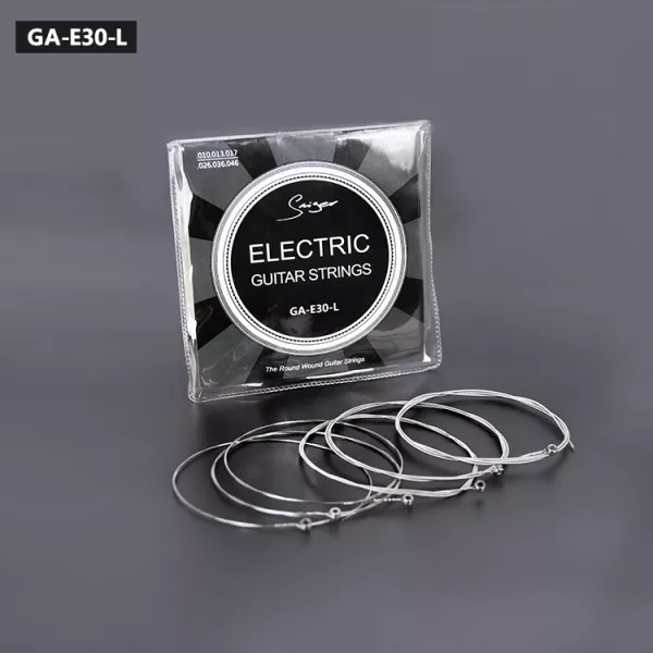 Комплект струн для электрогитары, никелированные, 10-46, Smiger, GA-E30-L  рис.2 