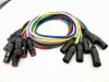 Кабель микрофонный 1м, синий, ZZcable, E1-XLR-M-F-0100-6