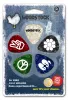 1CAC6-10WS Woodstock Медиаторы, 10шт, толстые, Planet Waves
