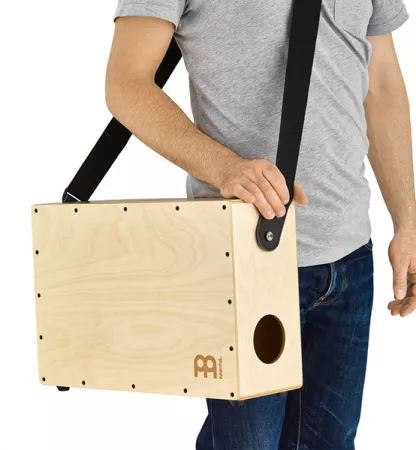 CAJ2GO-1 Cajon2Go Series Кахон горизонтальный с ремнем, береза, Meinl