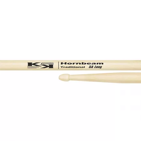 KKGN0C05AL Hornbeam 5A Long Барабанные палочки, граб, дер.наконечник, удлиненные, KK Percussion