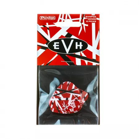 EVH Frankenstein Медиаторы 6шт, толщина 0.60мм, Dunlop, EVHP02
