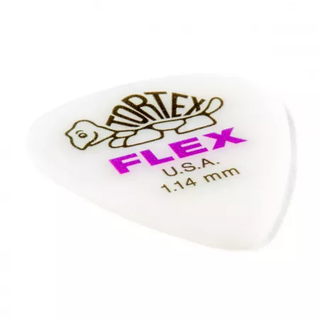 Tortex Flex Медиаторы, 12шт, толщина 1,14мм, Dunlop, 428P1.14