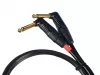 Кабель 3,5R-2Jack угловой, 1м, ZZcable, G57-3,5R-2JR-0100-0