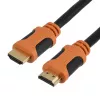 Кабель HDMI (m)-HDMI (m) 1.8м ПВХ ver.2.0 4K 60Hz, черный, в пакете, GoPower, 00-00027308