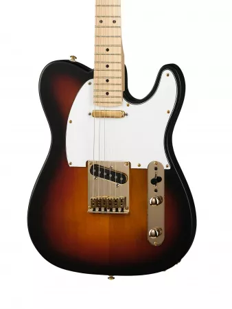 Электрогитара, санберст, Inspector, TT-LE-sunburst