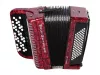 Romance 602 Аккордеон кнопочный 60/72/II/3, красный, Weltmeister, Romance602-II-72/60-RD