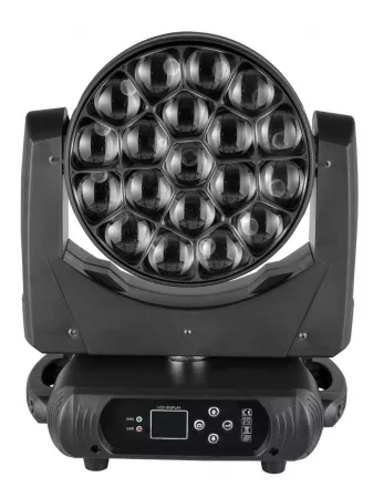 Моторизированная световая "голова", RGBW, LED 19х40Вт, Bi Ray, ML1940W