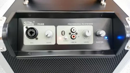PA6B Акустическая система с Bluetooth и микрофоном, портативная, аккумуляторная, 25Вт, Soundking