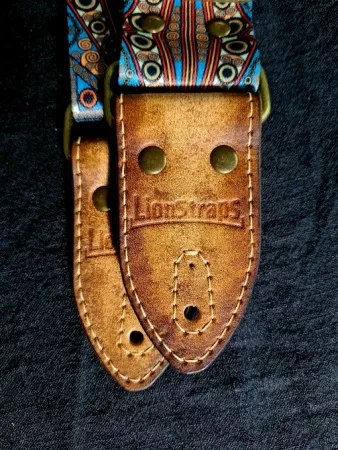 Ремень для гитары, полиэстер, LionStraps, LS.P.ART.001