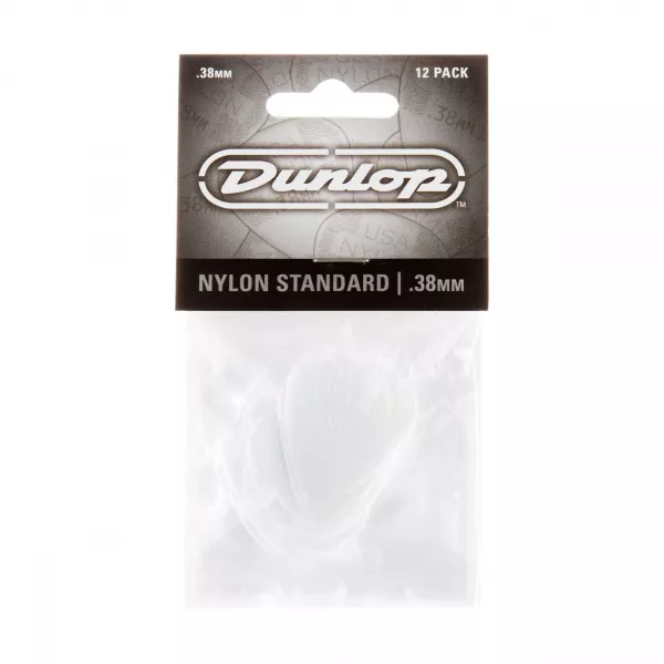 Nylon Standard Медиаторы 12шт, толщина 0,38мм, Dunlop, 44P.38  рис.2 