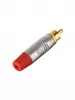 Разъем на кабель RCA "папа", Rean, RF2C-AU-2
