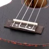 Mahogany Series Укулеле сопрано, с чехлом, черный, Cascha, HH-2262