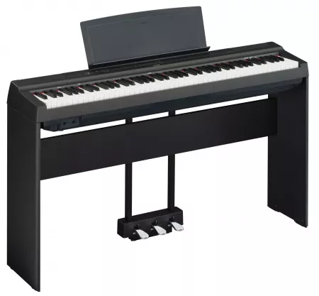 Цифровое пианино, черное, Yamaha, P-125aB