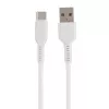 Кабель GP21T-2M USB (m)-Type-C (m) 3.0A 27W силикон белый, GoPower, 00-00028386