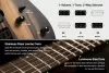 KX Series Pale Moon Электрогитара, черная, Cort, KX500-Pale-Moon-NBB