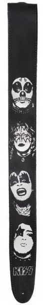 25LK01 KISS Ремень для гитары, рисунок «Kiss», Planet Waves