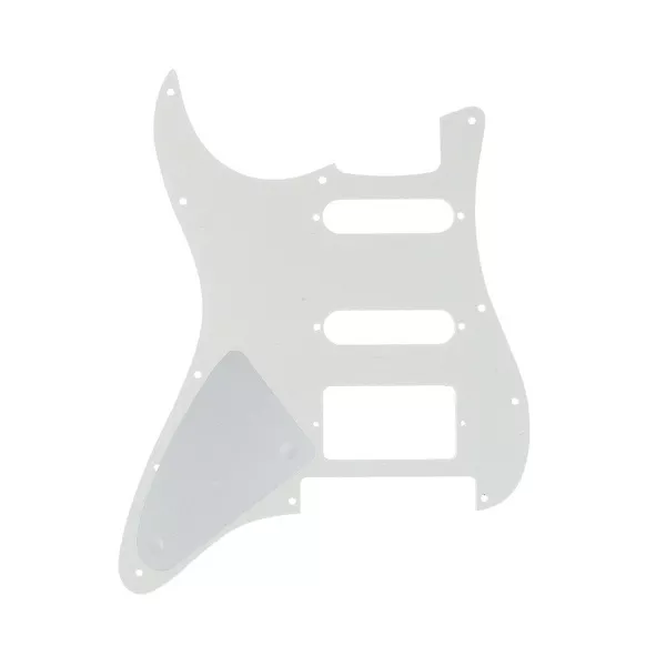 Пикгард для гитары Fender Stratocaster HSS, 3 слоя, белая, Musiclily, MX1380AW  рис.2 
