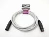 Кабель микрофонный 1м, серый, ZZcable, E1-XLR-M-F-0100-8
