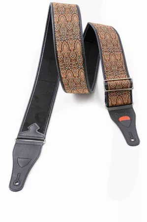 Talisman Cordoba Ремень для гитары, текстиль/синтетика, коричневый, RightOn Straps, 8436612540757
