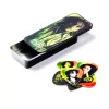 Bob Marley Rasta Медиаторы 6шт, средние, в коробочке, Dunlop, BOB-PT01M