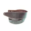 Leather 11 Ремень для гитары, кожаный, махагон, Fidel, FL66016L11