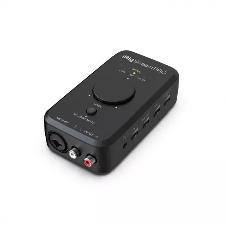 iRig Stream Pro Интерфейс для стрима iOS/Android/Mac/Win, 24-бит/96 кГц,IK Multimedia, IRIG-STREAMPRO