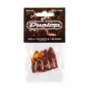 Медиаторы на большой палец 4шт, средние, пестрые, Dunlop, 9022P