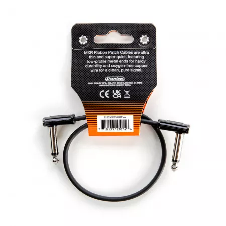 MXR Ribbon Коммутационный кабель "патч", 30см, Dunlop, DCPR1