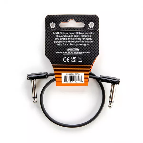 MXR Ribbon Коммутационный кабель "патч", 30см, Dunlop, DCPR1  рис.2 