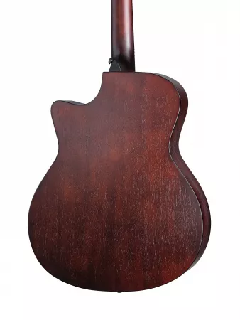 Гитара акустическая, с вырезом, коричневая, Foix, ZA-83CM-BR