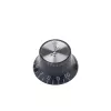 Комплект ручек потенциометров 2+2, Gibson Style, черные, Musiclily, M143-2M490-2