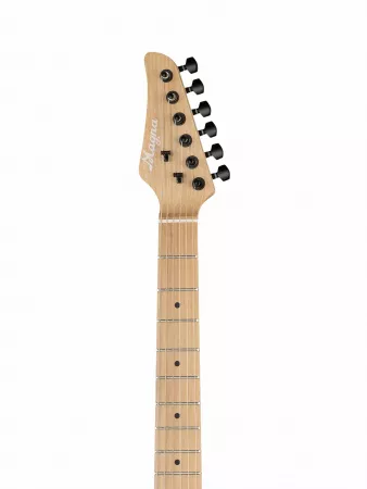 Электрогитара пассивная, черная, Magna, 2000E-SBK
