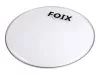 Пластик для бас-барабана 24", прозрачный, Foix, FDH-25TR-24