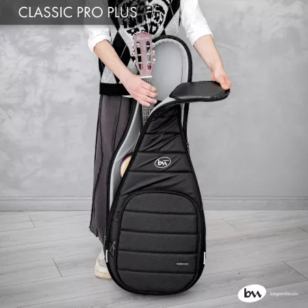 Classic Pro Plus Чехол для классической гитары, черный, BAG&music, BM1140