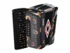 Аккордеон 37/96/7/2, черный, с футляром, Aurus, JH8003-A-BLACK