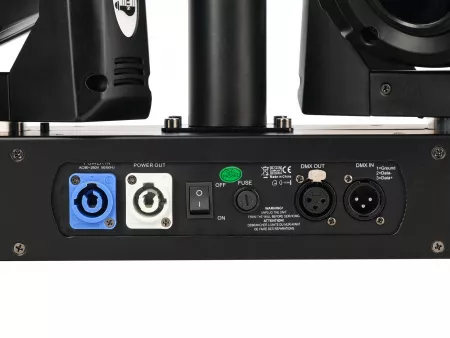 Моторизированная световая "голова", двойная, IP20, 2х75Вт, LFocus, BR-74SP-2