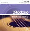 EJ26 PHOSPHOR BRONZE Струны для акустической гитары фосфорная бронза Custom Light 11-52 D`Addario