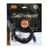 Кабель HDMI (m)-HDMI (m) 3.0м ПВХ ver.1.4, черный, в пакете, GoPower, 00-00027306